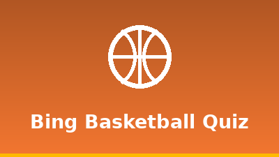 Bing Basketball Quiz