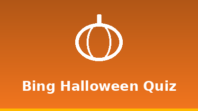 Bing Halloween Quiz