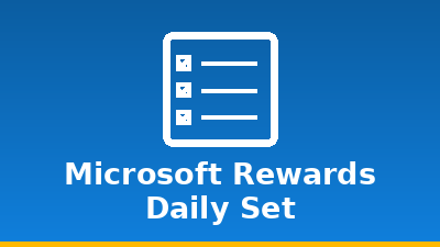 Microsoft Rewards Daily Set