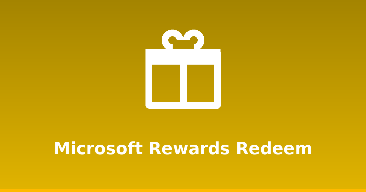 How to Redeem Microsoft Rewards Points